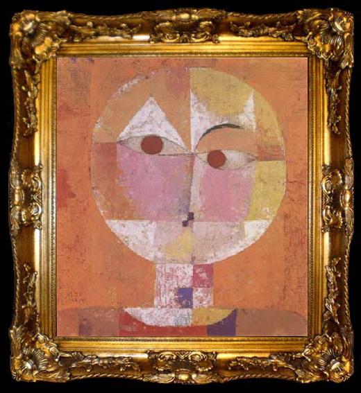 framed  Paul Klee Senecio (mk09), ta009-2